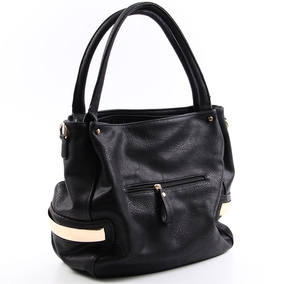 Faux Leather Handbag - Picture 2 of 2